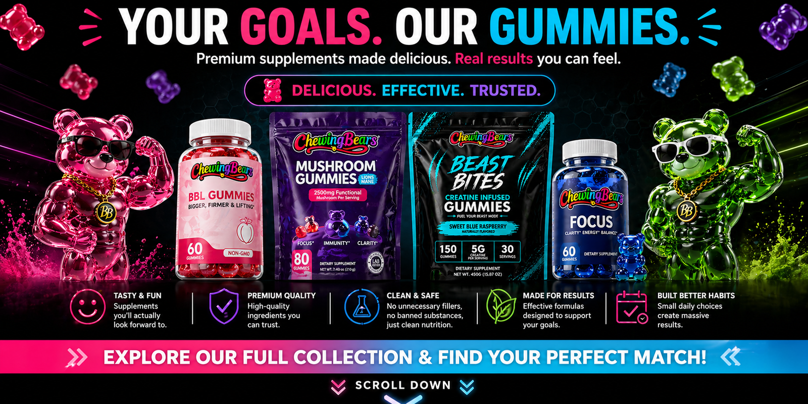 Gummy Supplements: Benefits & Types of Gummies