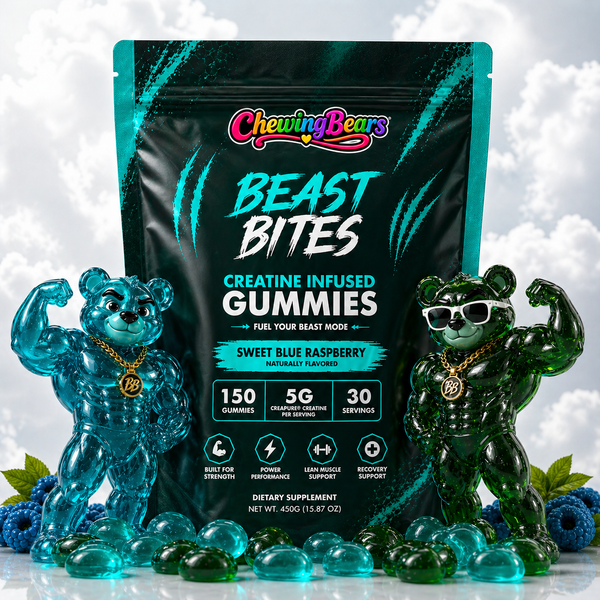 Creatine & Magnesium Gummies for Recovery & Daily Balance | ChewingBears